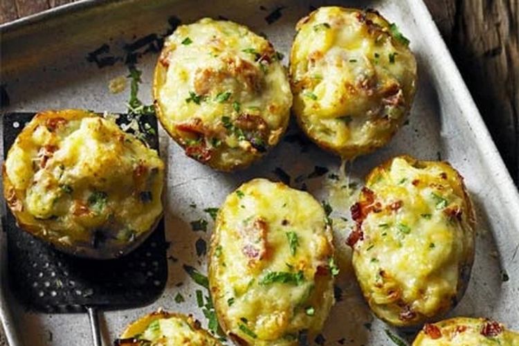 Resep Kentang Panggang Keju, Camilan Enak dan Mengenyangkan